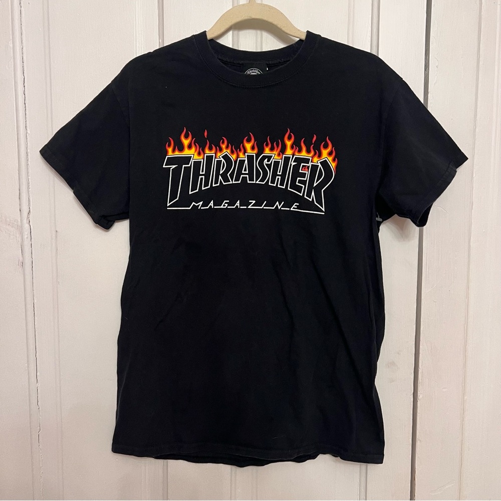 Black Thrasher Magazine Tshirt Medium